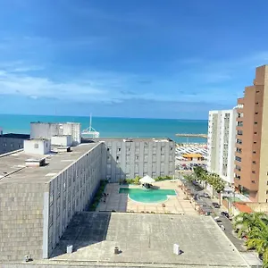  Apartamento Flat Com Vista O Mar